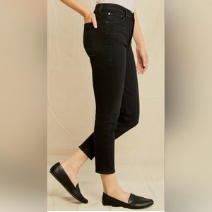 Agolde Nico High Rise Black Jeans